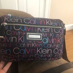 Calvin Klein Nylon Cross Body Bag